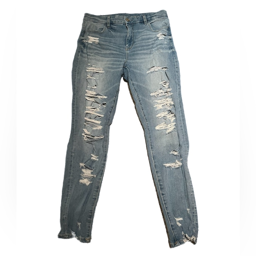 American Eagle “The Dream Jean” Curvy High Rise Jegging size 10 regular